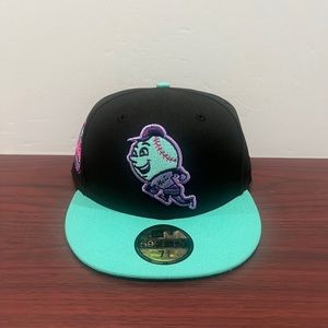 New Era, 59Fifty Fitted Hat, New York Mets, Black, Purple & Green